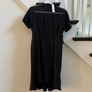 New York & Company Black Midi Dress